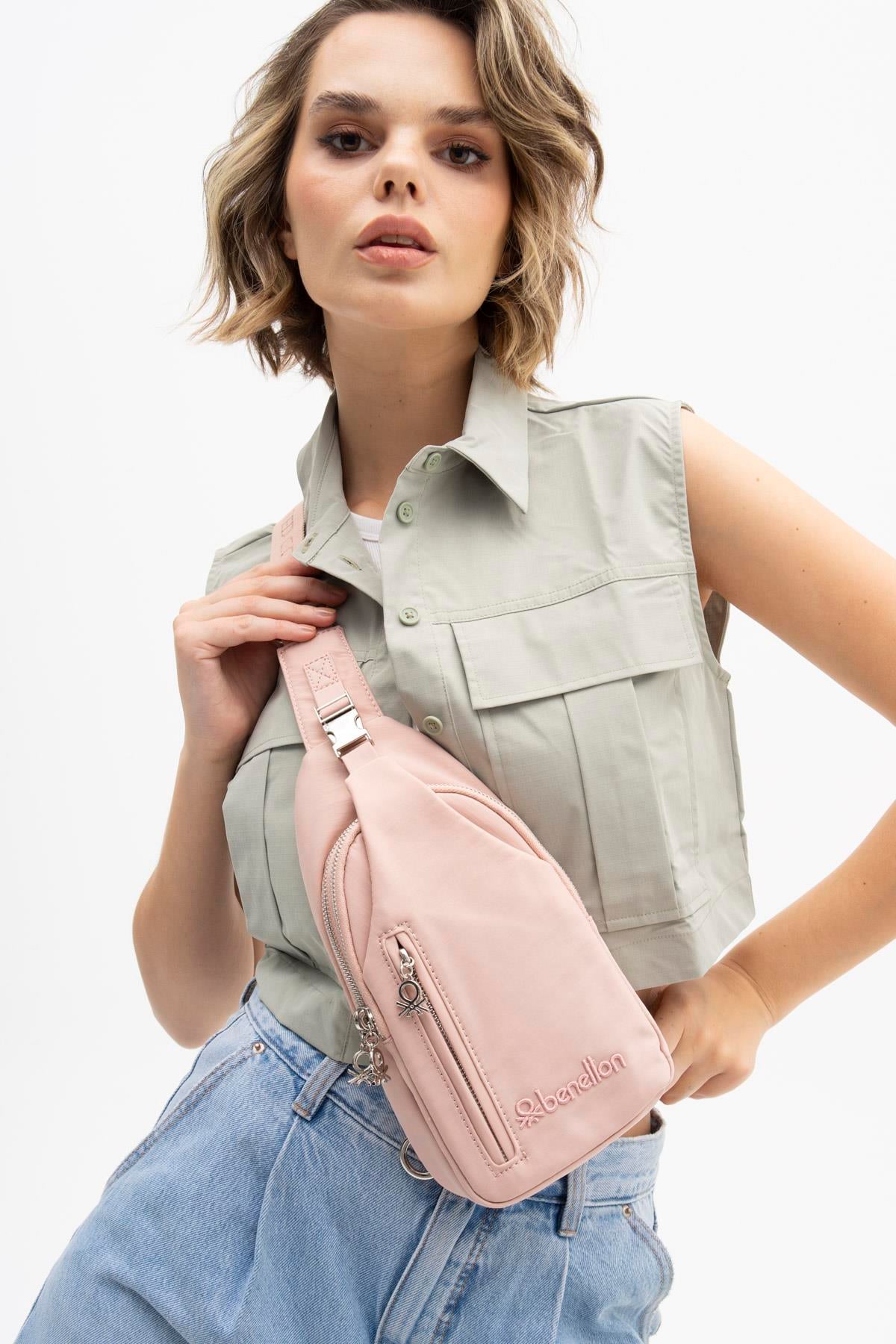 Benetton Kadın İthal Çanta | PEMBE