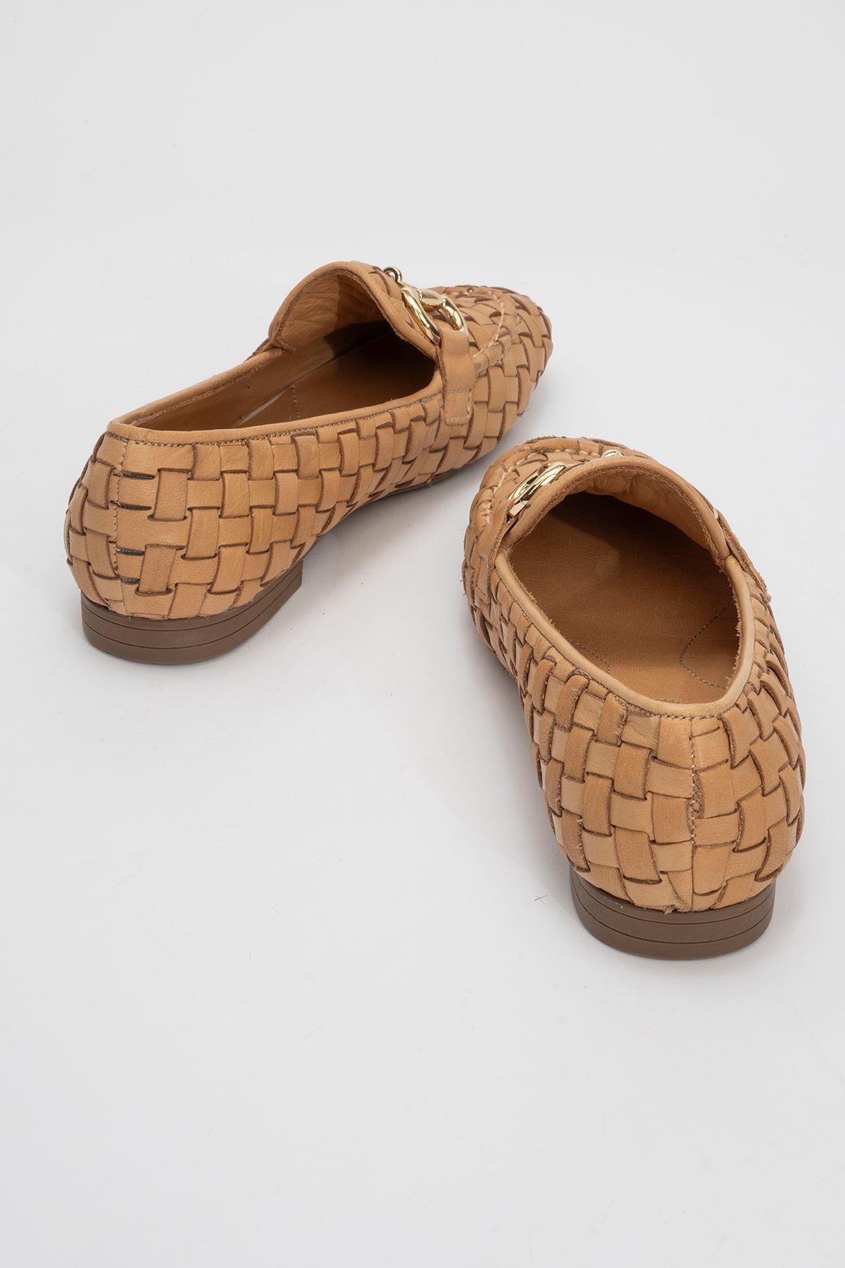 Hakiki Deri Ortopedik Ayakkabı | Karamel