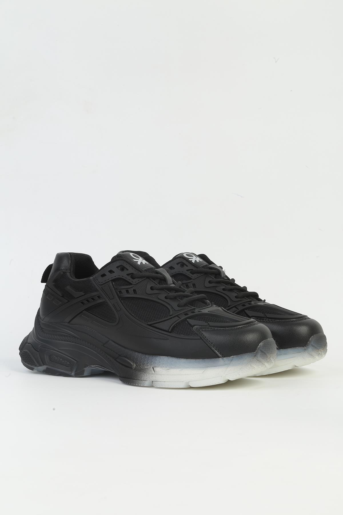 Benetton Kadın İthal Sneaker | SİYAH