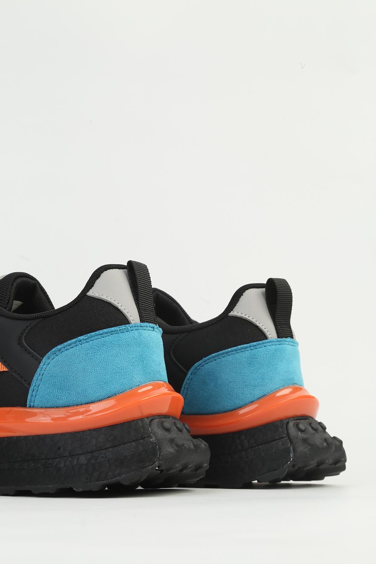 Benetton Kadın Siyah Kalın Taban Günlük Spor Sneaker Ayakkabı