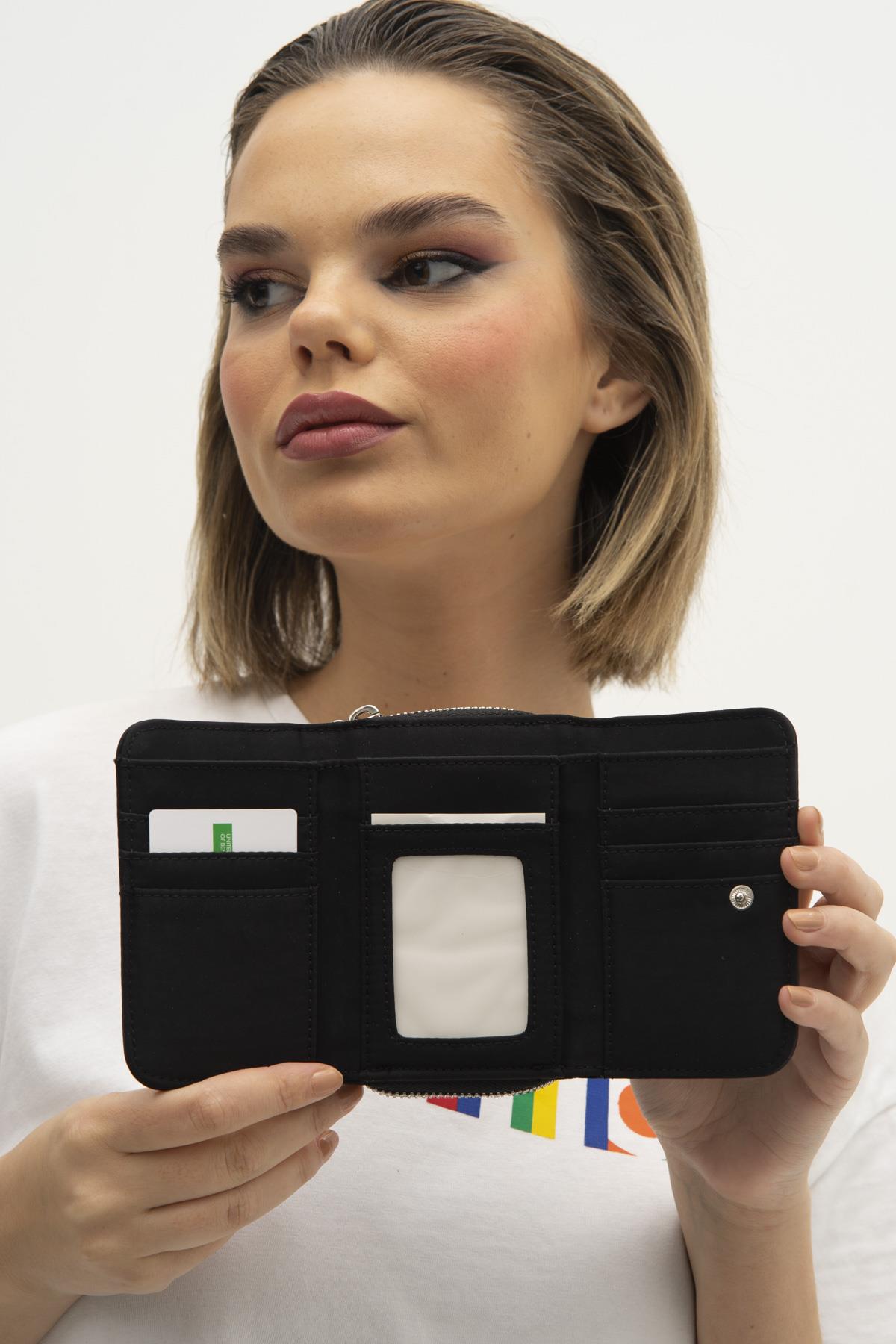 Benetton Cüzdan | Siyah