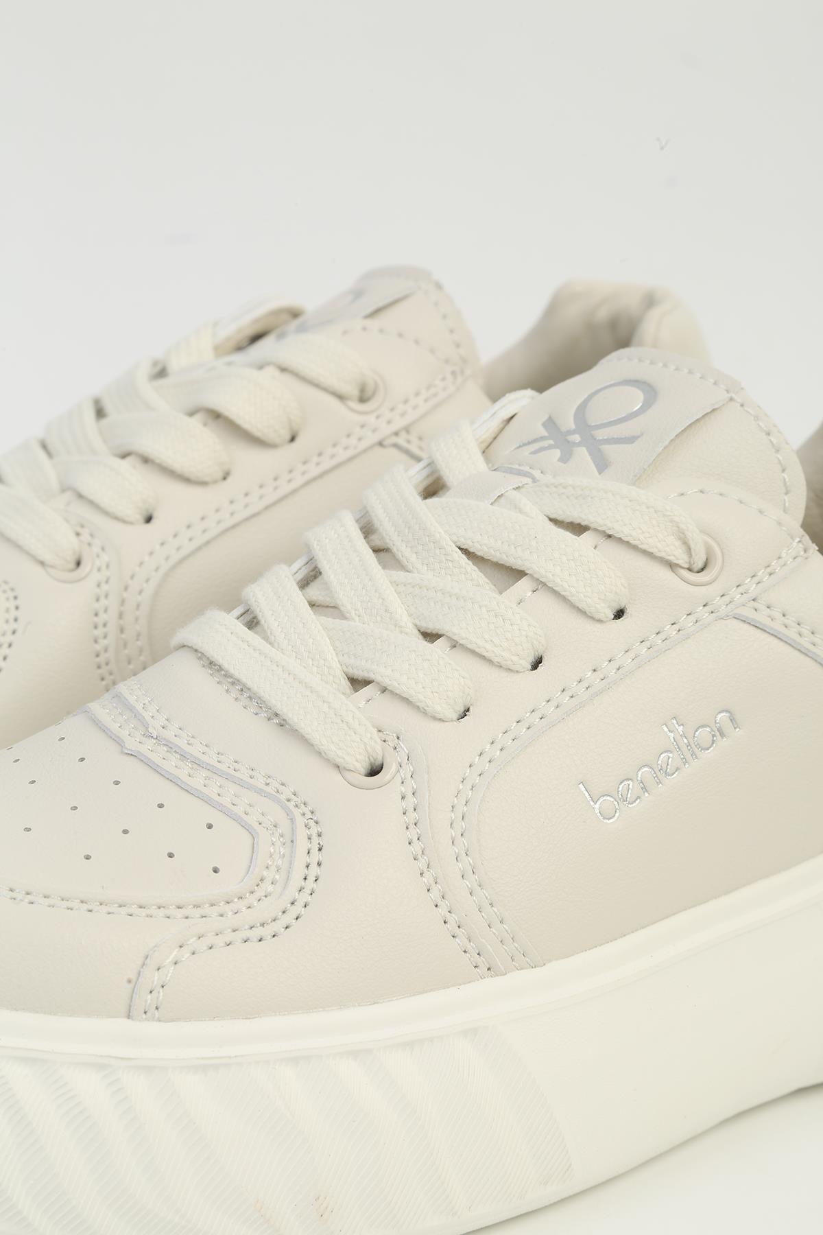 Benetton Kadın İthal Sneaker | BEYAZ