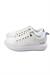 Benetton Kadın Beyaz Düz Taban Günlük Spor Sneaker Ayakkabı