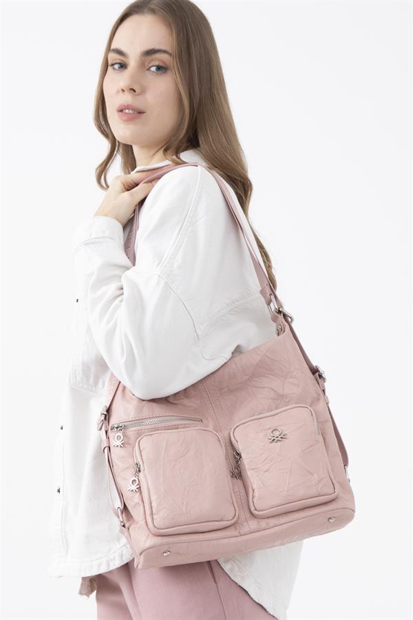 Benetton Kadın Kol Çanta | Pembe