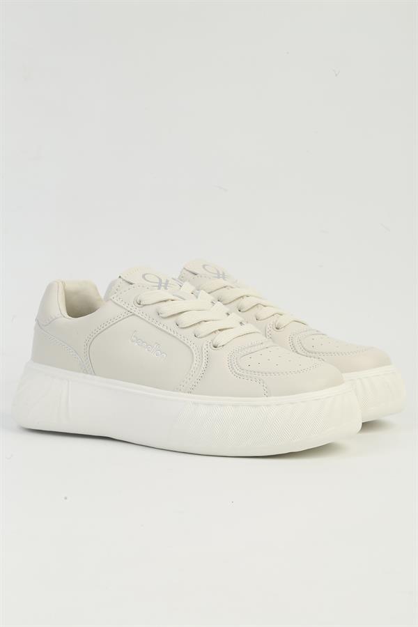Benetton Kadın İthal Sneaker | BEYAZ