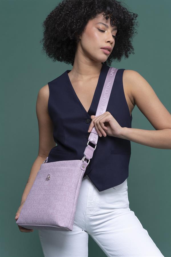 Benetton Kadın Çapraz Çanta | Lila