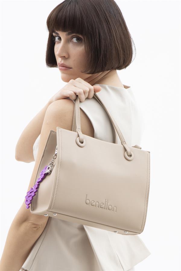 Benetton Kadın El Çanta | Ten