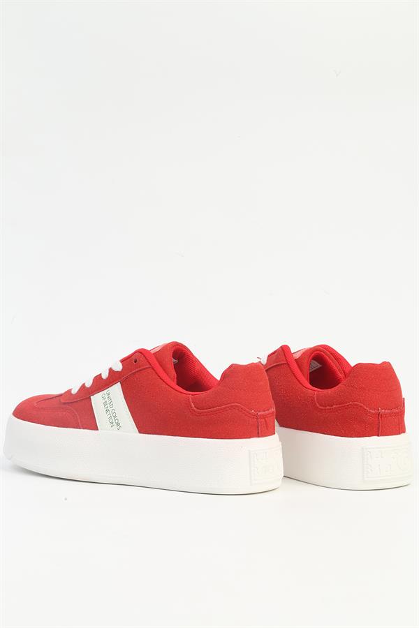 Benetton Kadın İthal Sneaker | KIRMIZI
