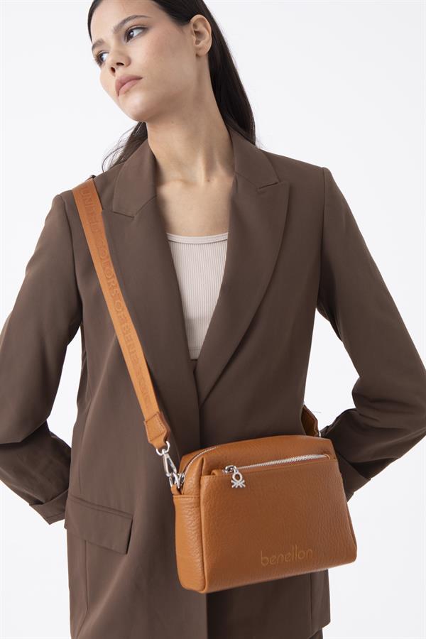 Benetton Kadın El Çanta | Camel