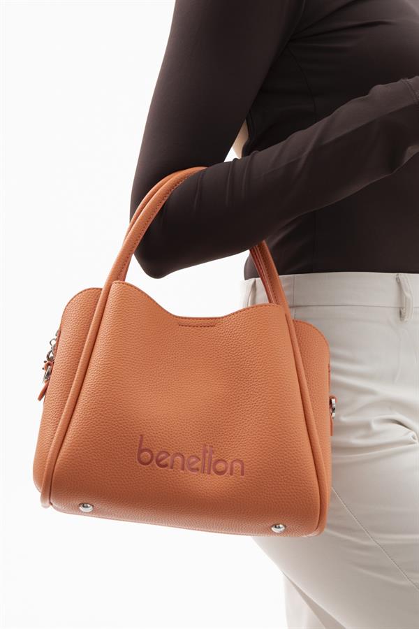 Benetton Kadın El Çanta | Turuncu