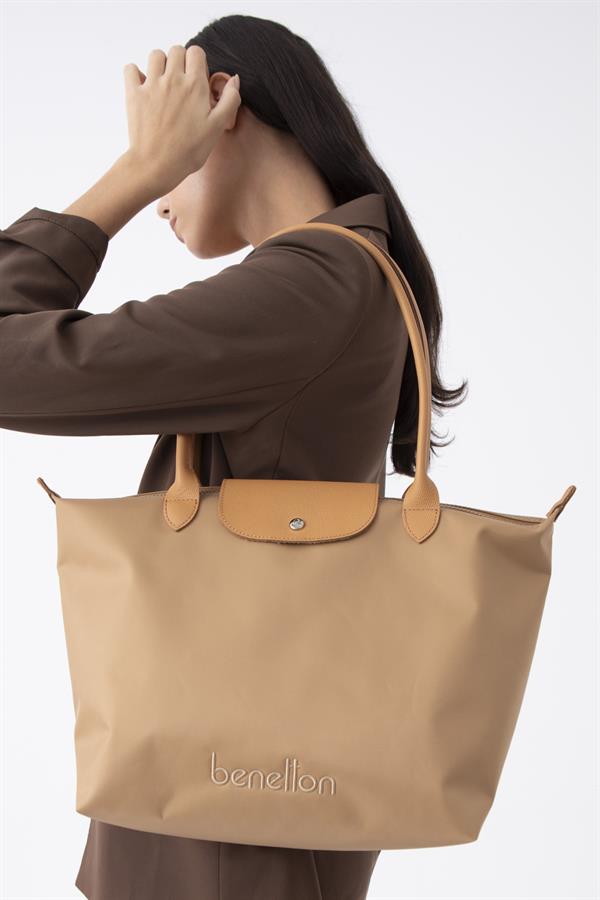Benetton Kadın El Çanta | Camel