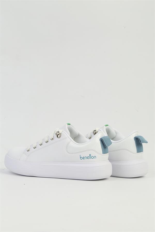 Benetton Kadın İthal Sneaker | BEYAZ