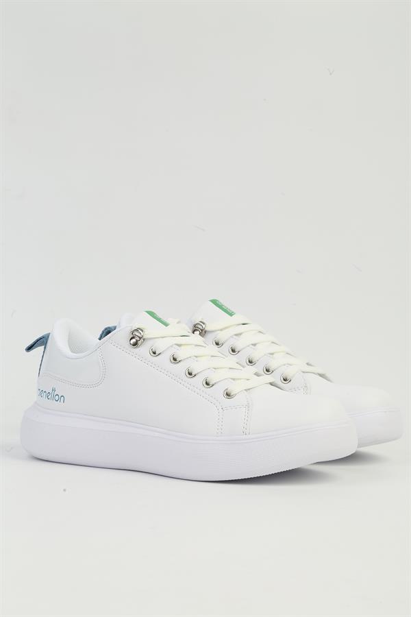 Benetton Kadın İthal Sneaker | BEYAZ