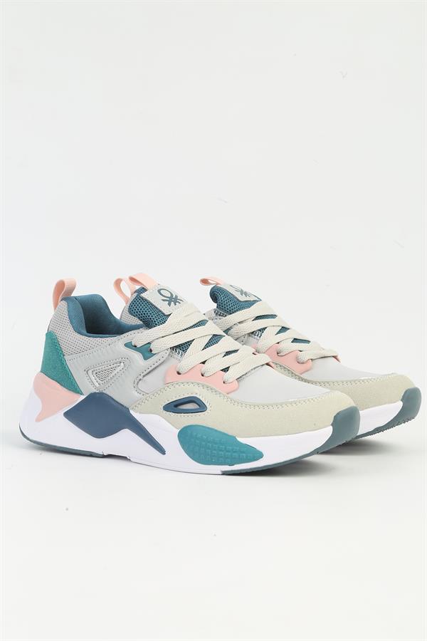 Benetton Kadın İthal Sneaker | GRİ