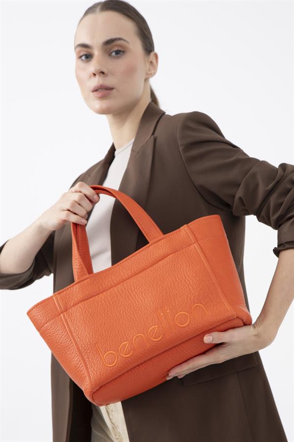 Benetton Kadın Kol Çanta | Turuncu