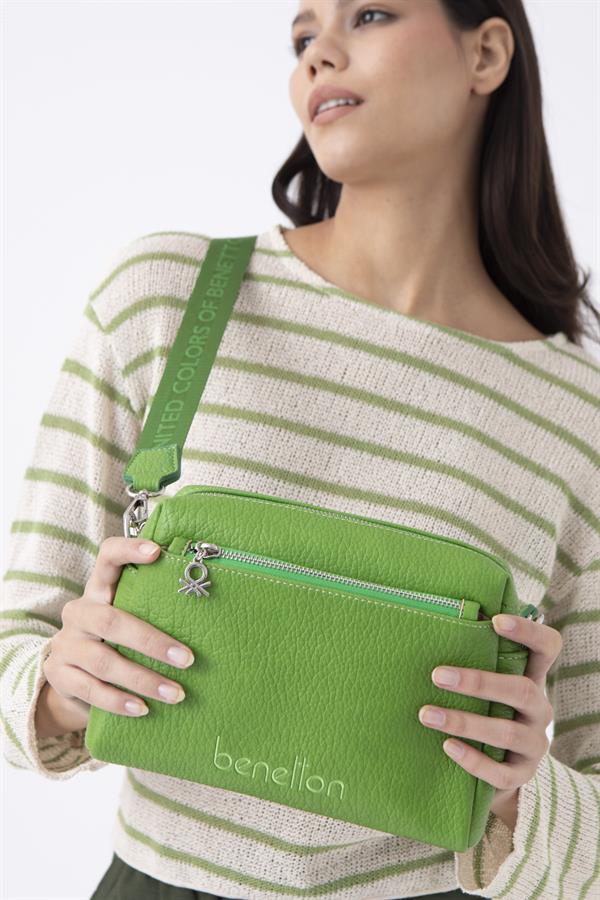 Benetton Kadın El Çanta | Yeşil
