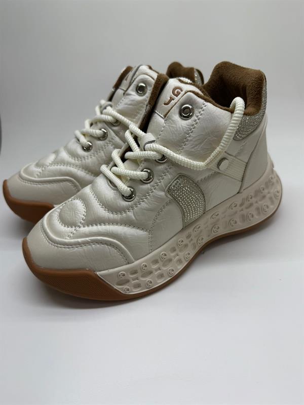 Kadın İthal Sneaker | Bej