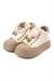 Kadın İthal Sneaker Bej Oyuncak Figür Detaylı Ortopedik Tabanlı Günlük Ayakkabı