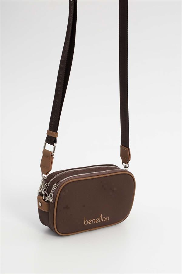 Benetton Kadın Çapraz Çanta | Kahve Camel