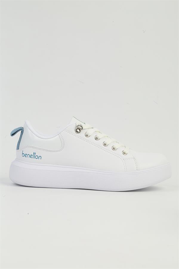 Benetton Kadın İthal Sneaker | BEYAZ