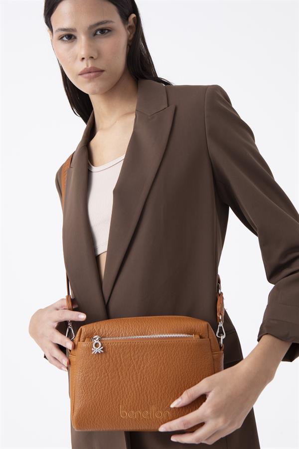 Benetton Kadın El Çanta | Camel