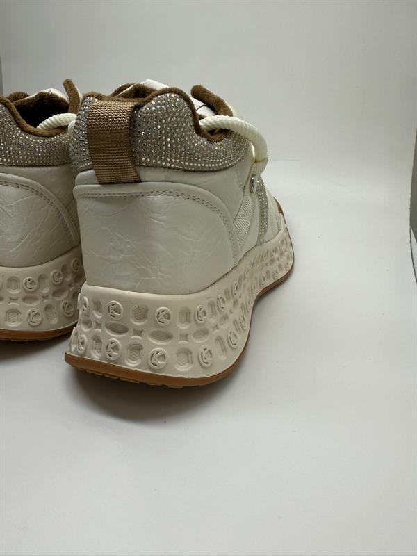 Kadın İthal Sneaker | Bej