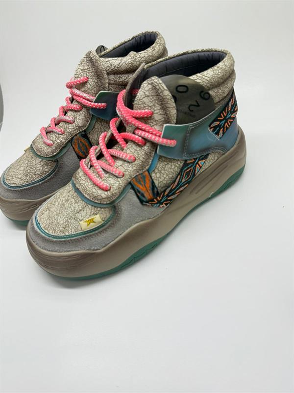 Kadın İthal Sneaker | Bej