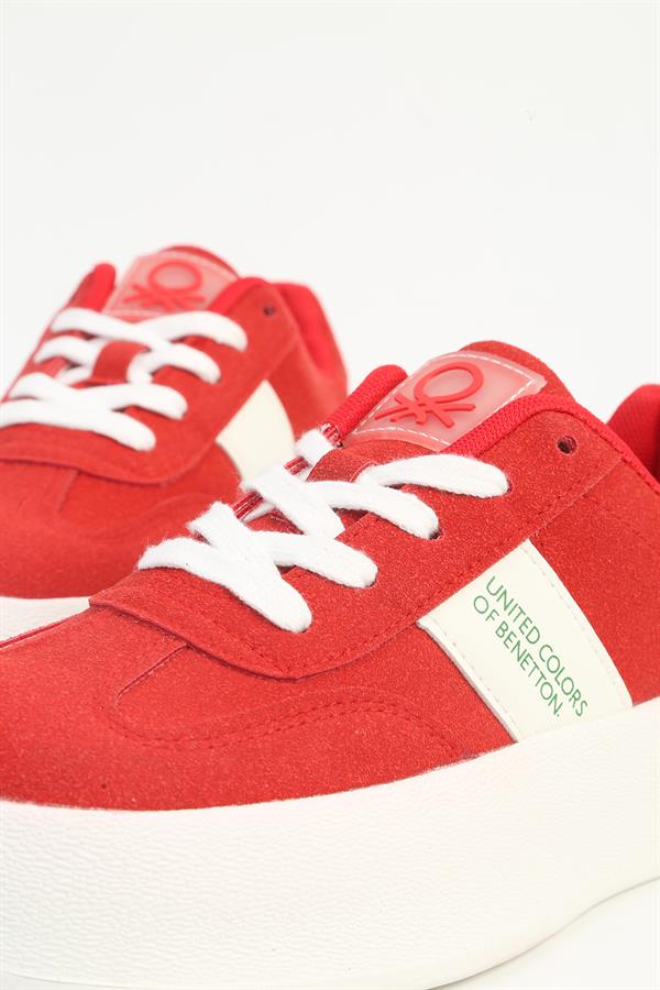 Benetton Kadın İthal Sneaker | KIRMIZI