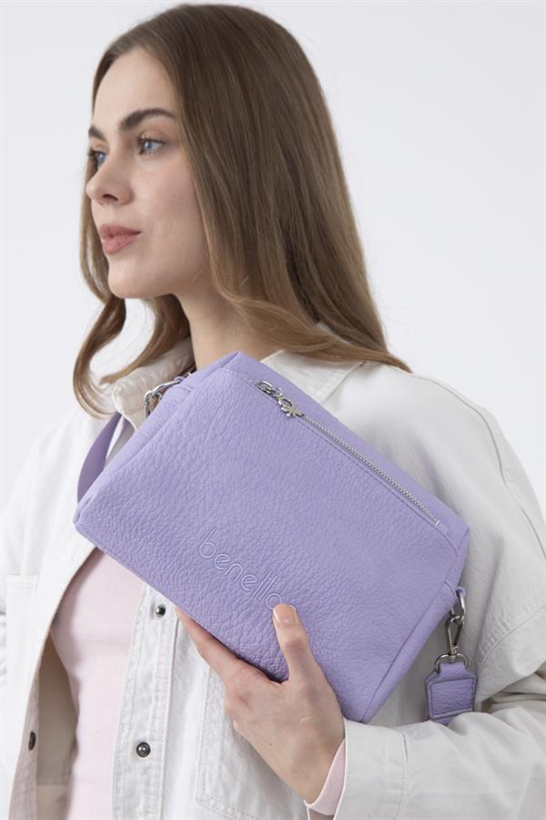 Benetton Kadın El Çanta | Lila