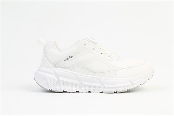 Benetton Unisex Spor Ayakkabı | Beyaz