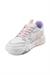 Benetton Kadın Beyaz Pudra Detaylı Kalın Taban Günlük Spor Sneaker Ayakkabı