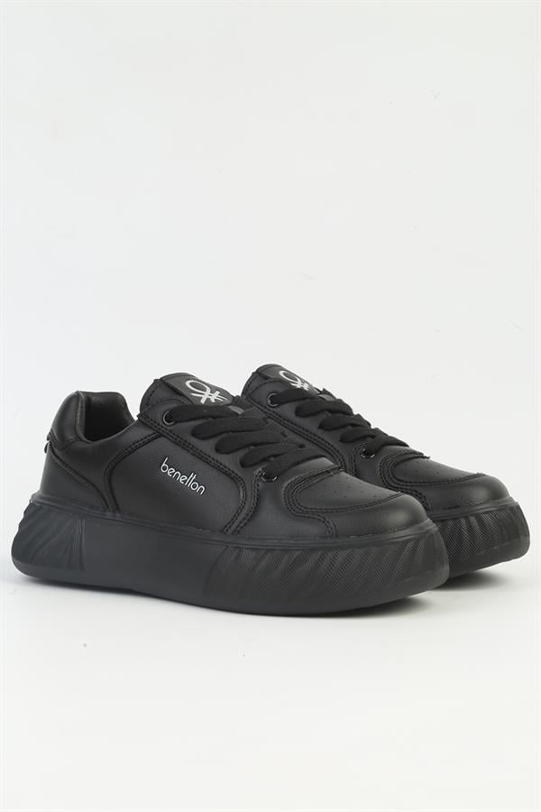Benetton Kadın İthal Sneaker | SİYAH