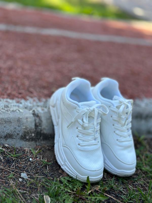 Benetton Unisex Spor Ayakkabı | Beyaz