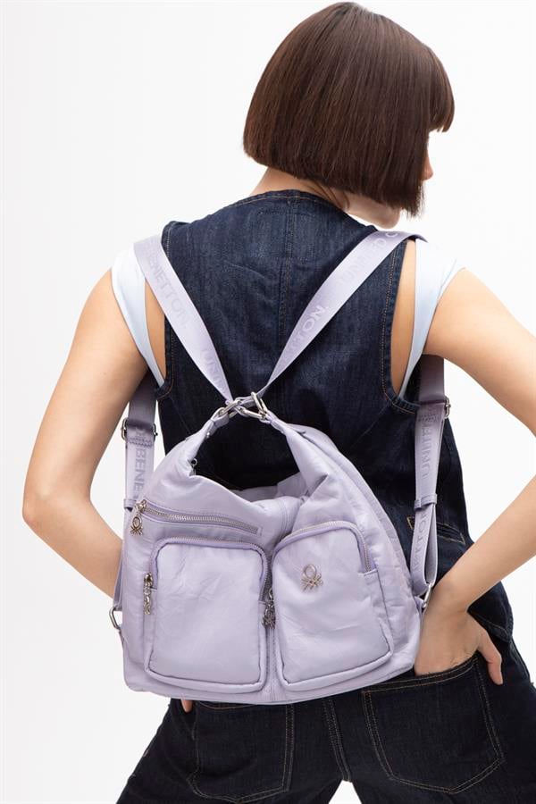 Benetton Kadın Kol Çanta | Lila