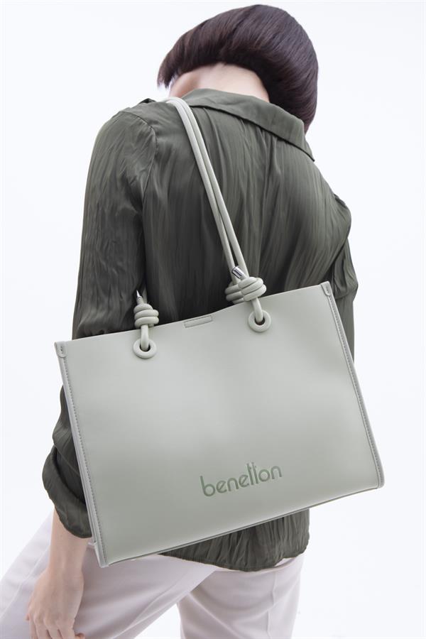 Benetton Kadın Kol Çanta | Yeşil
