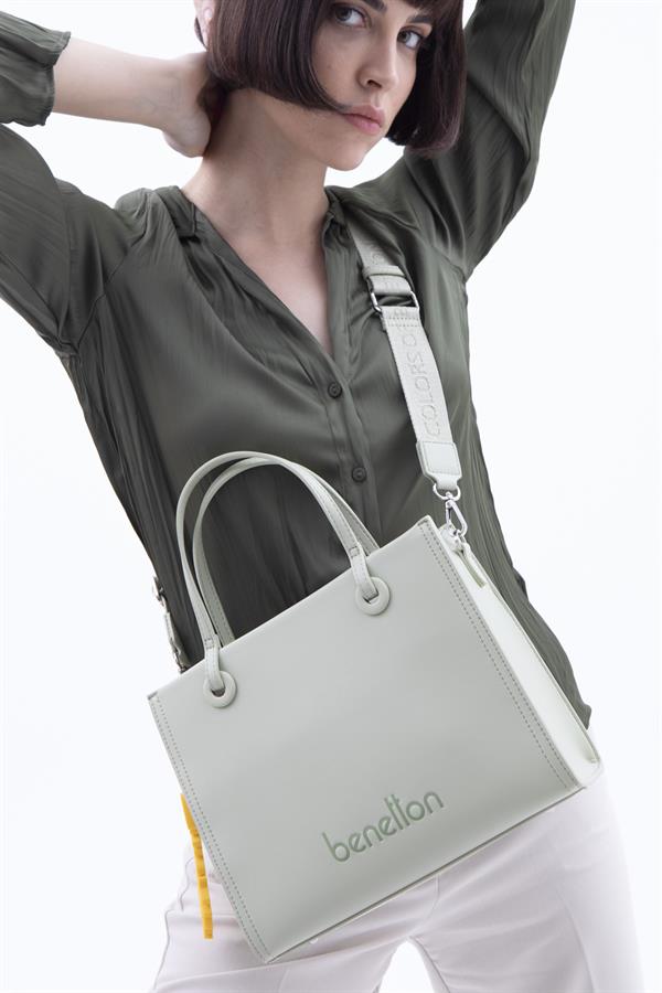 Benetton Kadın El Çanta | Yeşil