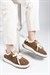 Kadın İthal Sneaker Camel Ortopedik Tabanlı Günlük Spor Ayakkabı