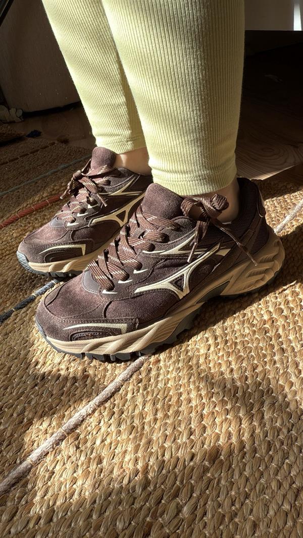 Kadın İthal Sneaker | Kahve