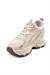 Kadın İthal Sneaker Bej Kalın Tabanlı Günlük Spor Ayakkabı