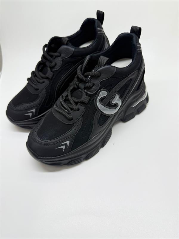 Kadın İthal Sneaker | Siyah