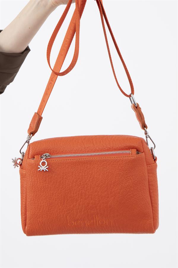 Benetton Kadın El Çanta | Turuncu
