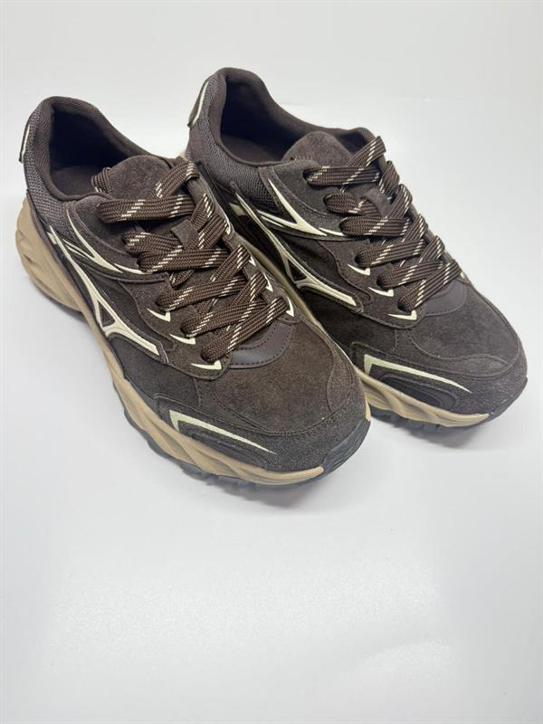 Kadın İthal Sneaker | Kahve