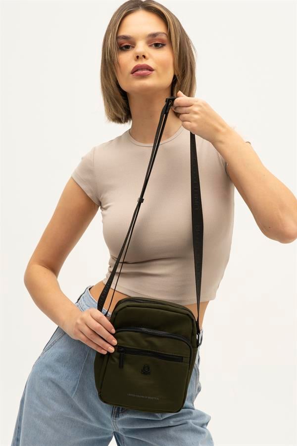 Benetton Erkek Çapraz Çanta | Haki