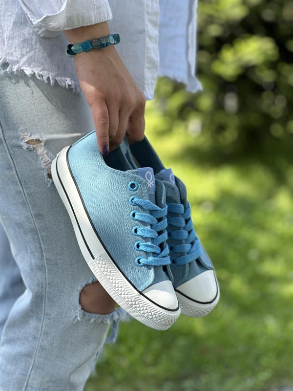 Benetton Kadın Yazlık Spor Ayakkabı | Mavi