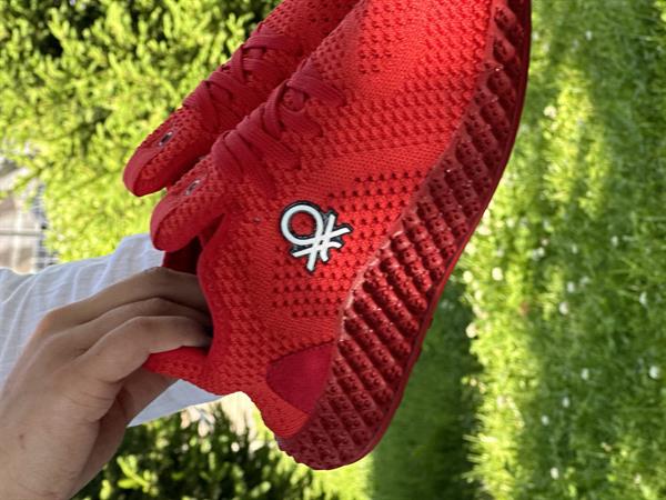 Benetton Unisex Yazlık Spor Ayakkabı | Kırmızı