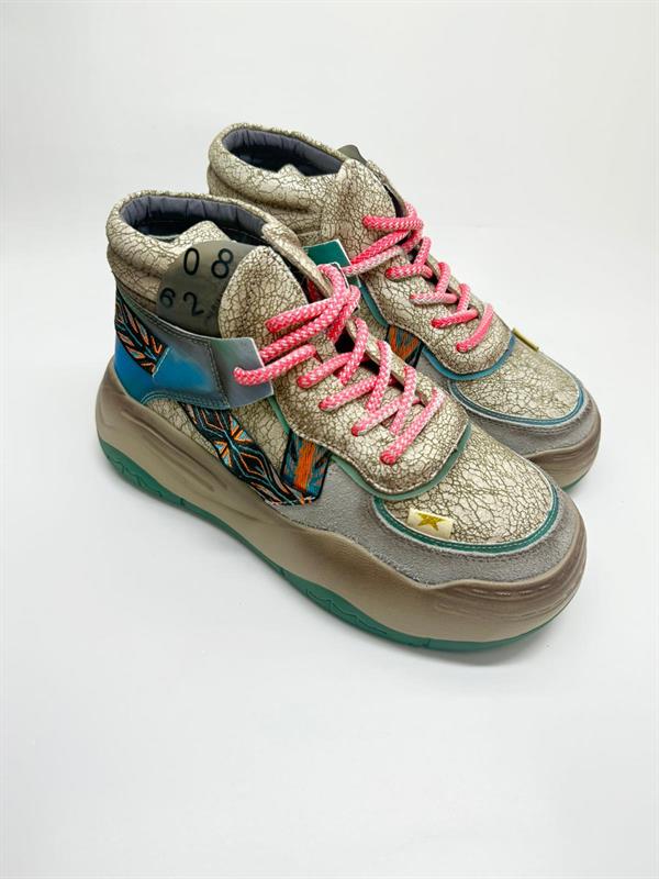 Kadın İthal Sneaker | Bej