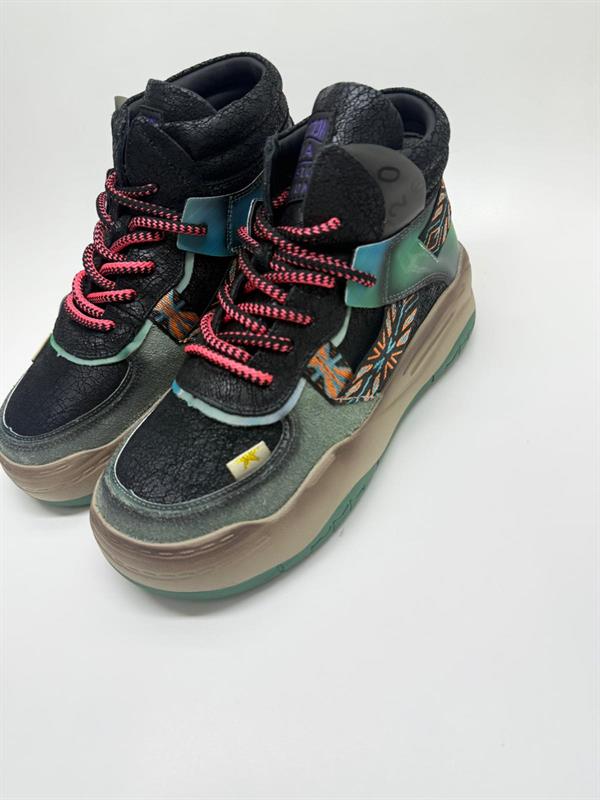 Kadın İthal Sneaker | Siyah