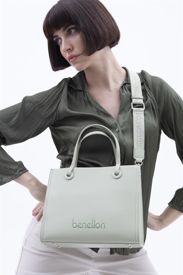 Benetton Kadın El Çanta | Yeşil