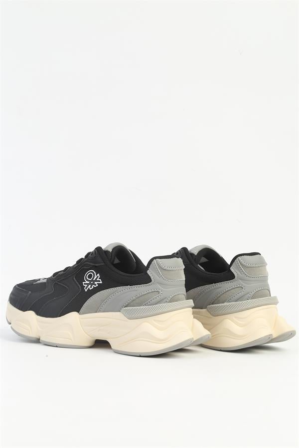 Benetton Kadın İthal Sneaker | SİYAH 