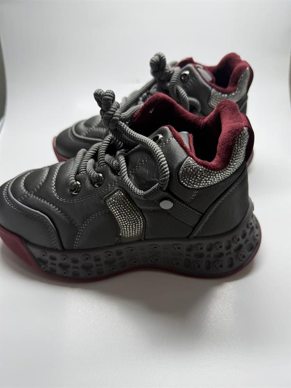 Kadın İthal Sneaker | Gri 